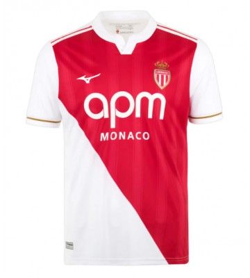 AS Monaco Denis Zakaria #6 Hjemmebanetrøje 2025-26 Kortærmet